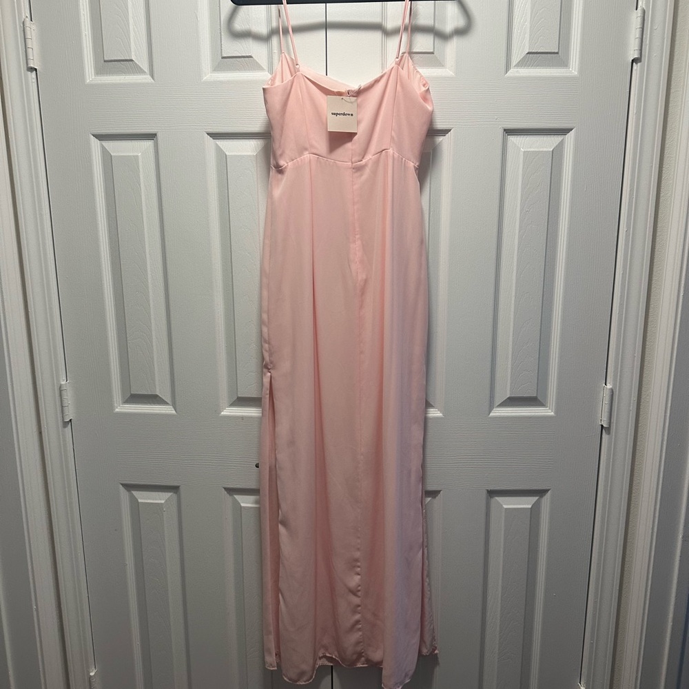 Superdown Pink Maxi Dress